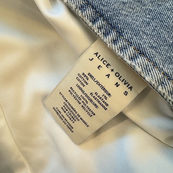 Alice + Olivia JUSTINE ROLLED CUFF BLAZER 12 - Picture 7 of 12